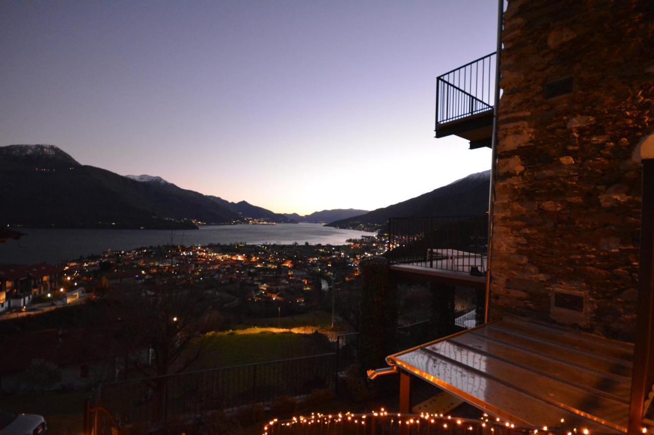 Casa Di Campagna Rosina Con Piscina E Vista Lago Gravedona Kültér fotó
