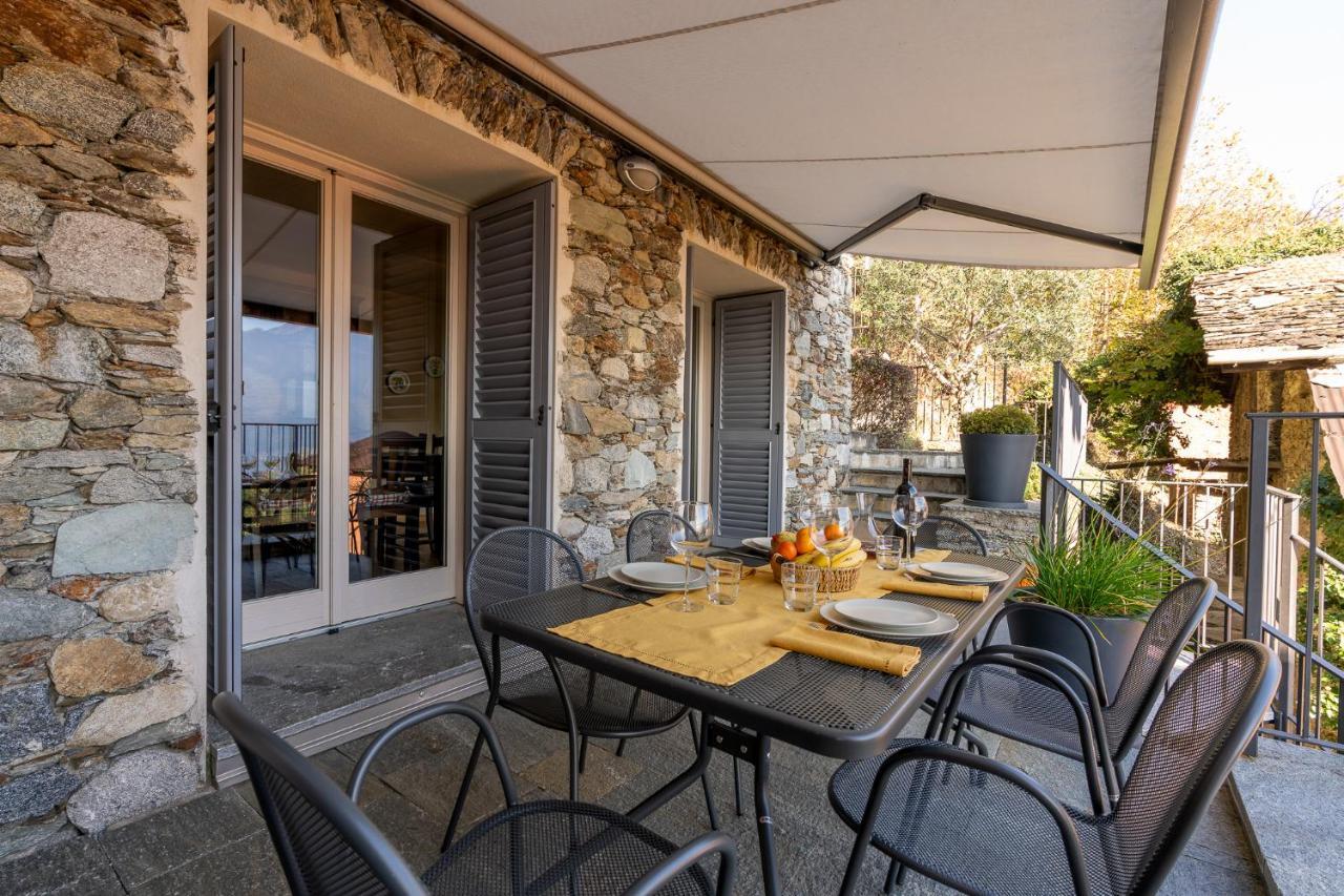 Casa Di Campagna Rosina Con Piscina E Vista Lago Gravedona Kültér fotó