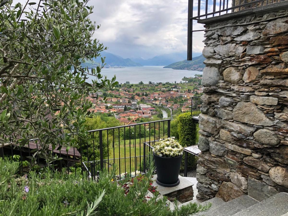 Casa Di Campagna Rosina Con Piscina E Vista Lago Gravedona Kültér fotó